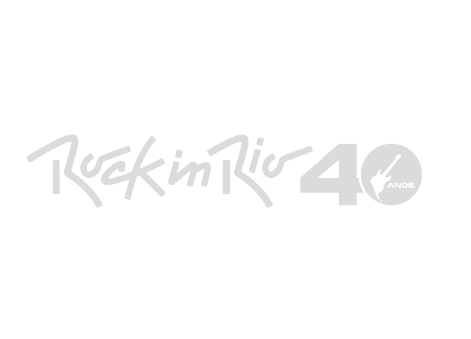 Logo Rock In Rio 40 Anos